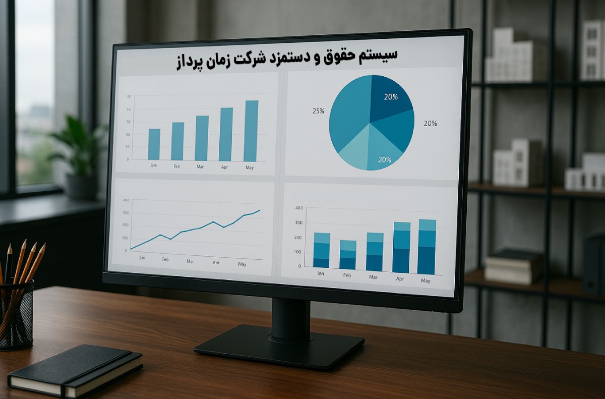 سیستم حقوق و دستمزد زمان پرداز