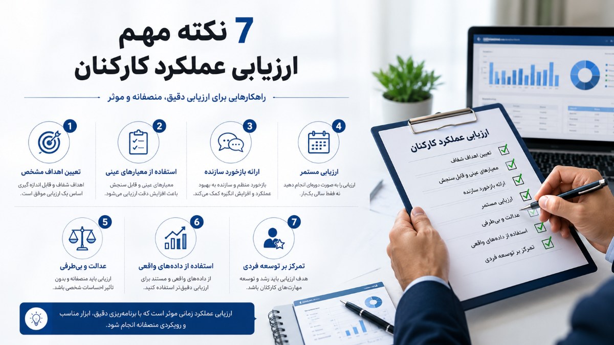 راهکار ارزیابی عملکرد کارکنان
