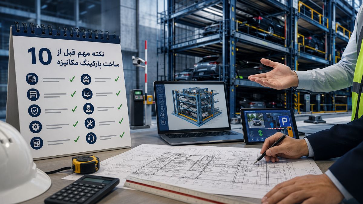 اجرای پارکینگ مکانیزه