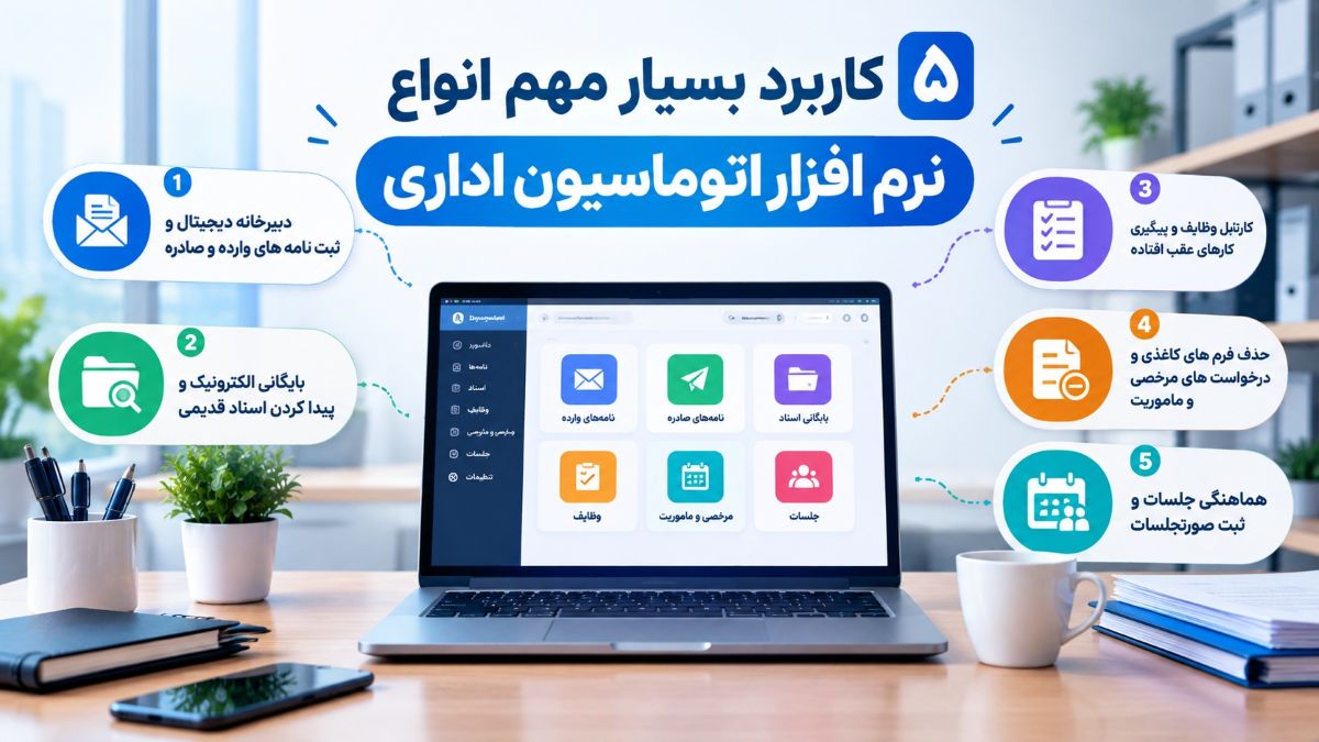 نرم افزار اتوماسیون اداری تحت وب